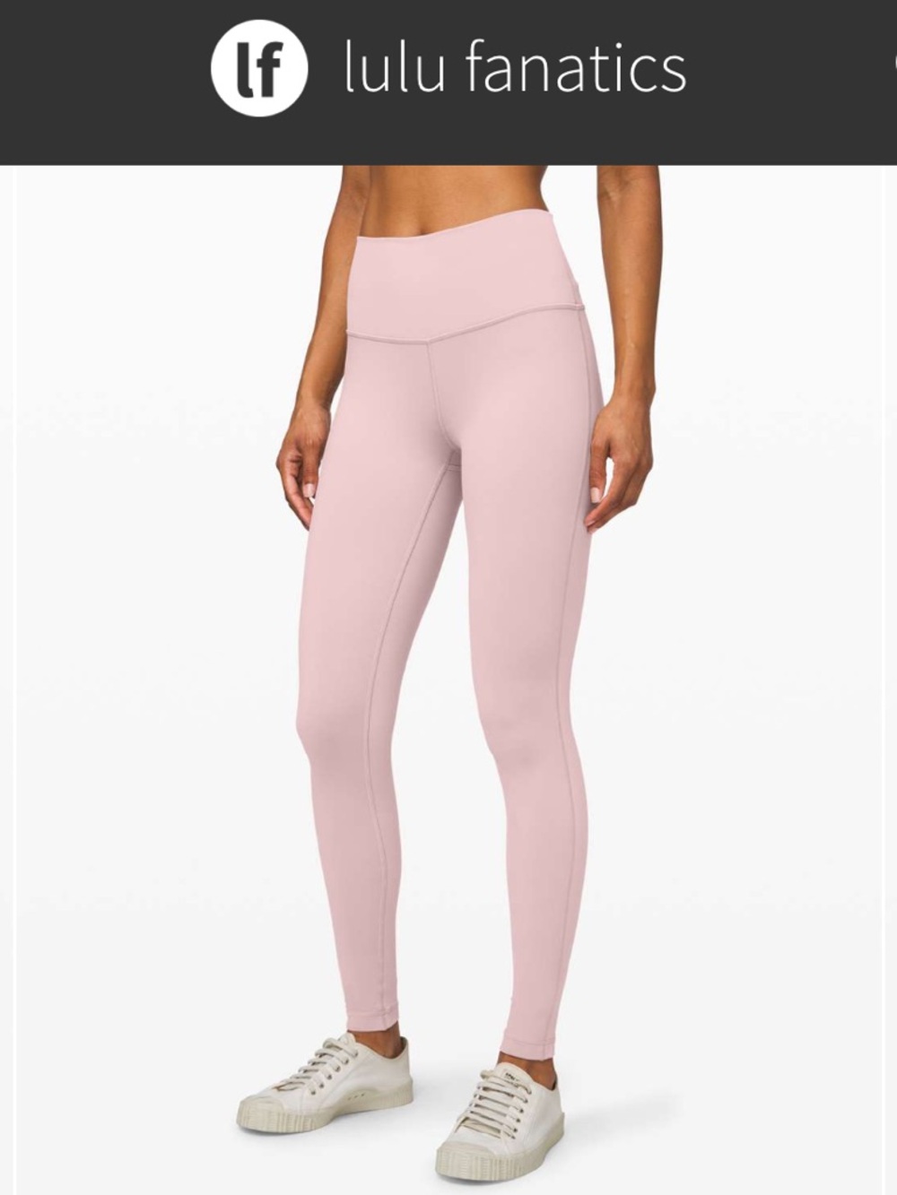Lululemon Wunder Under High-Rise Tight 28" Full-On Luxtreme Sz 2 Smoky Blush
